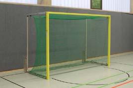 HOCKEYDOEL (INDOOR) Zaalhockeydoel (300 x 200 cm) met inklapbare netbeugels.