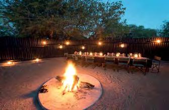 Hotels Kambaku Lodge **** Mpumalanga Ligging: In het hart van het Timbavati privaat wildreservaat dat grenst aan het Krugerpark. De lodge ligt vlakbij een waterplas waar wilde dieren komen drinken.