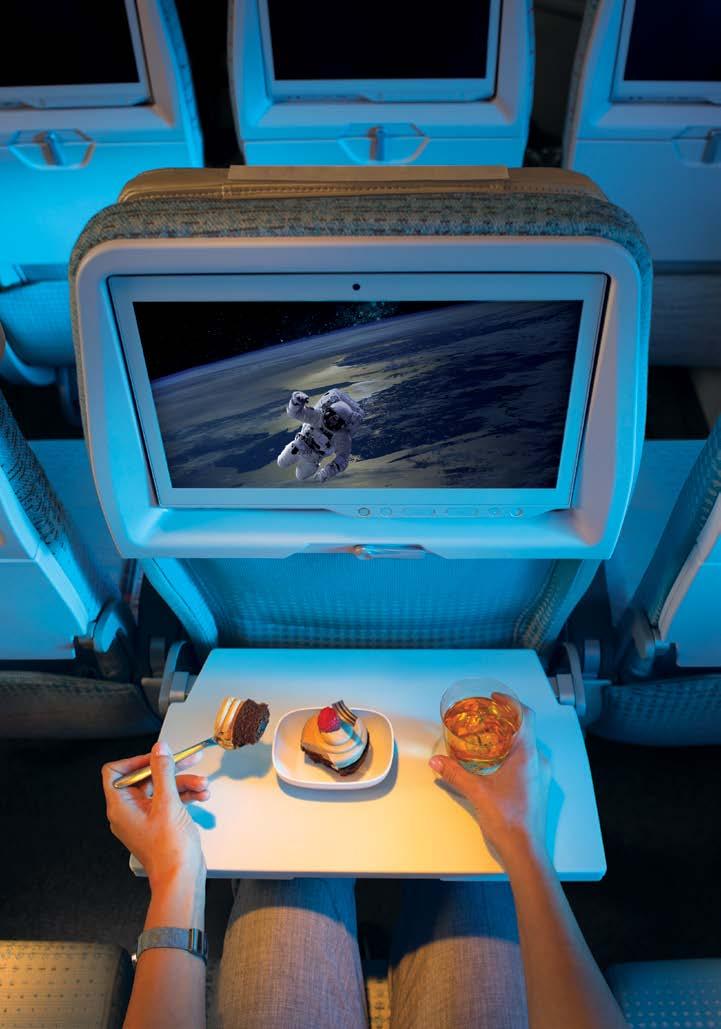 Now starring, the sky s WIDEST SCREENS EMIRATES ECONOMY Enjoy another level of inflight entertainment on the widest screen in the sky.