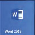 Microsoft Office 2013 1 recent bestand openen ander bestand openen nieuw leeg document voorbeeld documenten 1.2 Programmavenster Je begint met het starten van Word.