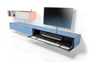 ontwikkelde tv meubels voor de Sonos playbar en Sub.