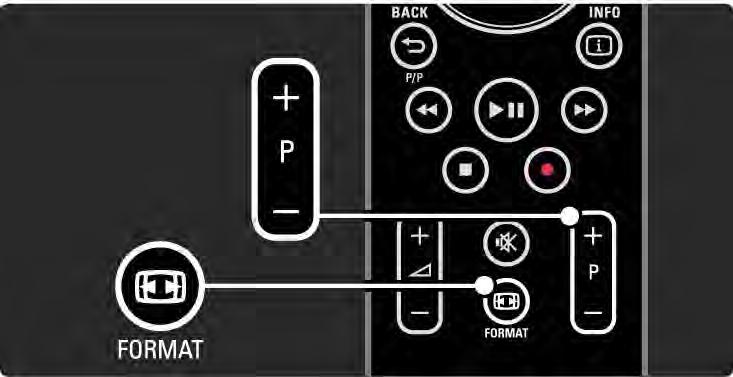 2.7.4 Door Net TV bladeren 5/6 Door openbare internetpagina's navigeren Gebruik P - en + om op pagina's omhoog en omlaag te gaan.