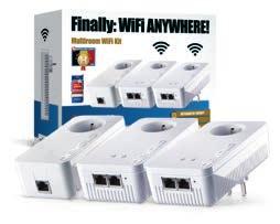 WiFi-ontvangst in elke kamer - Snel en stabiel LAN-aansluiting voor het verbinden van een