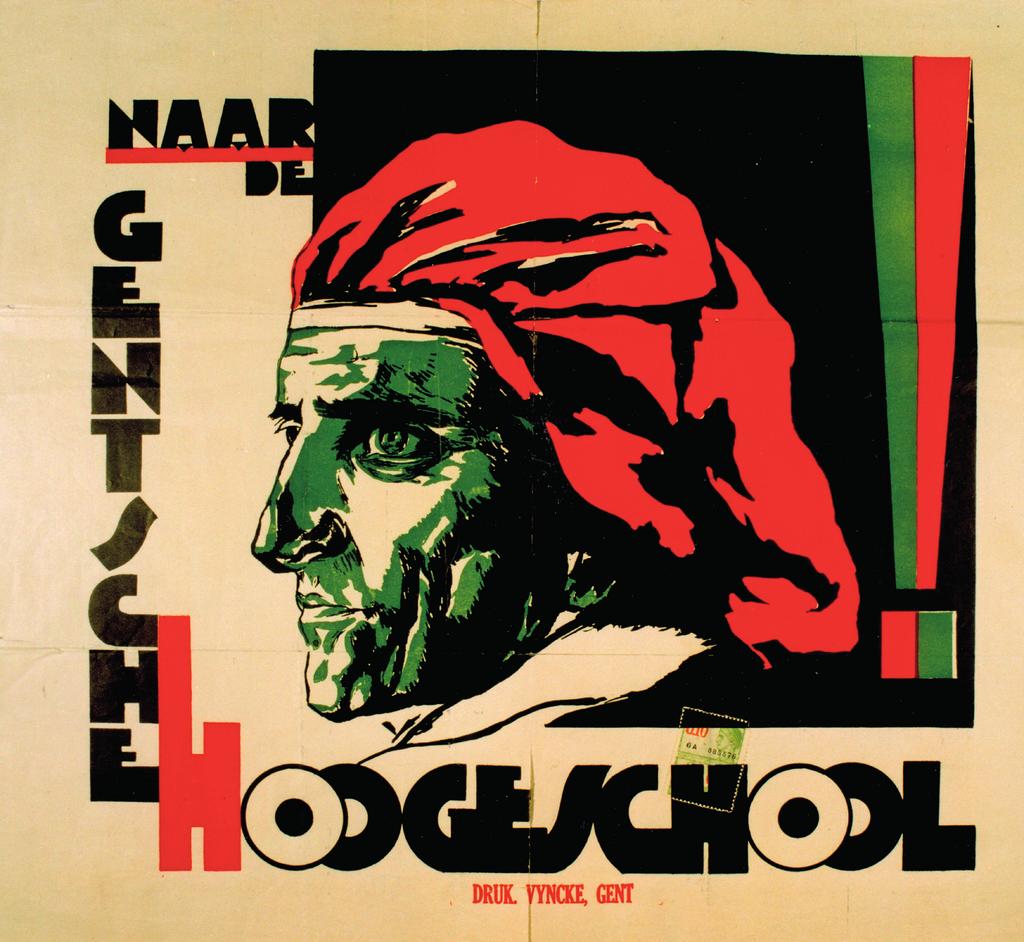 > Na de vernederlandsing van de Rijksuniversiteit Gent in 1930, kwam de propaganda voor een