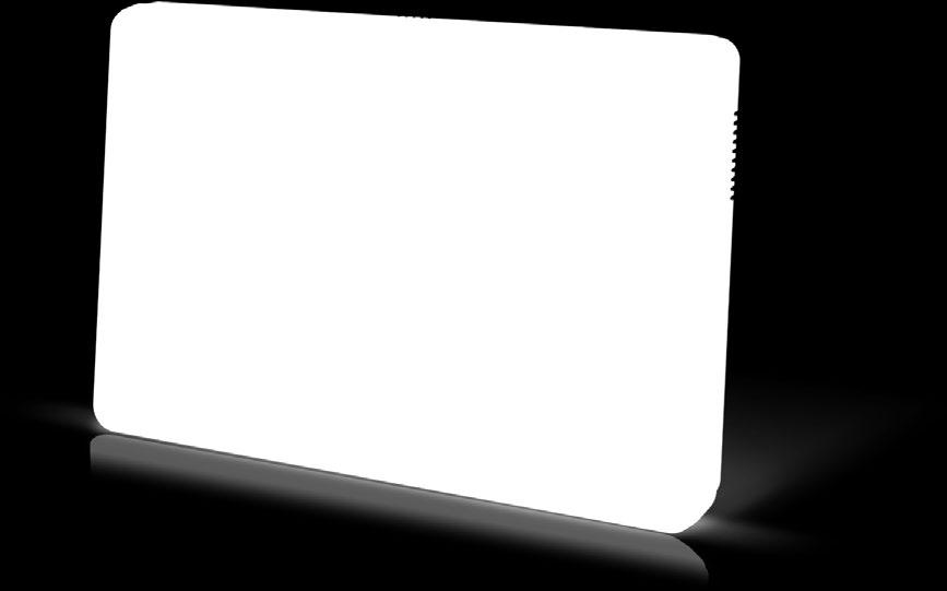 INT-TSG en INT-TSH Touch screen bediendeel Touch screen grootte: 4.