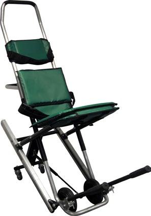 Met een eenvoudige bediening is de Escape-Carry Chair binnen enkele seconden gebruiksklaar.