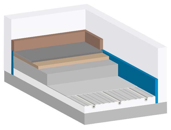Afbeelding 12 Vloerverwarming op voorgevormde isolatieplaten (afbeelding ) Comap Afbeelding 15 -