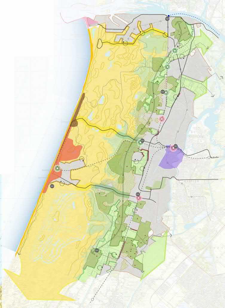 Ontwikkelperspectief Binnenduinrand Kust en duinen Strand Sfeergebied Wind Water Beach IJmuiden: doorontwikkelen in lijn met toeristisch profiel (DNA) als onderdeel van Amsterdam Beach Sfeergebied