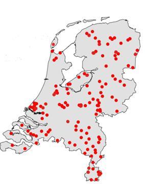 Surveillance Nederland studie metalen 2008 150 standen Pooled