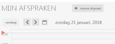 Zoek je een dag in de kalender?