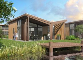 De 4- en 6-persoons recreatiewoningen en lodges worden gekenmerkt door het hoge niveau van afwerking en de zeer luxe uitstraling.