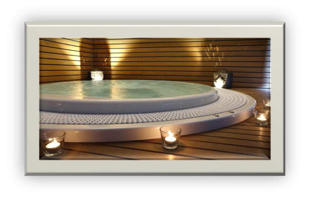 Het Wellness-centrum van Hotel Panorama is een ideale plaats om lichaam en geest te ontspannen in een zen-ruimte met zicht op de vallei.
