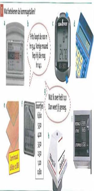 Doelenlijst 5: GETALLEN onderdeel KOMMAGETALLEN 45 Passende Perspectieven rekenen Doelenlijst 5: Getallen, onderdeel Kommagetallen Specificatie Leerroute 1 Leerroute 2 Leerroute 3 Opmerkingen Doel: