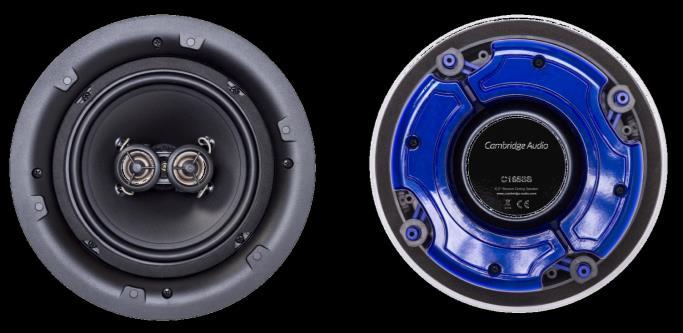 165mm woofer impedantie : 4Ω 90dB 60Hz-20kHz afmetingen : Ø 240mm