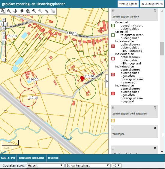 tussen afvalwater en hemelwater dat afkomstig is van overdekte constructies en verhardingen alleen verplicht als daarvoor geen bijkomende leidingen onder of door het gebouw moeten worden aangelegd.