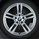 BMW modellen Btw 21% Netto catalogusprijs Consumentenprijs* Model specifieke lichtmetalen wielen voor Model M Sport: - 2TT / 20N 17 inch lichtmetalen M wielen Dubbelspaak (styling 483 M)*, 7 1/2 J x