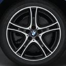 Opties af fabriek Btw 21% Netto catalogusprijs Consumentenprijs* Complete BMW lichtmetalen wielset achteraf gemonteerd, prijzen excl.