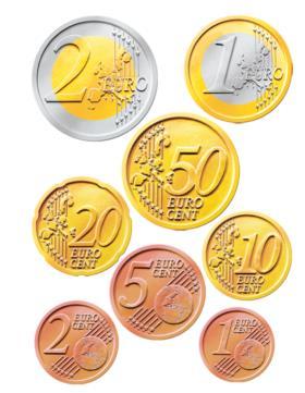 Opgave C1. Passen Met euromunten kun je op allerlei manieren een bedrag gepast betalen.