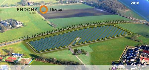 Opwekking op de grond - Energiepark Heeten - Impressie Het tweede zonnepark in Overijssel vanuit een burgerinitiatief