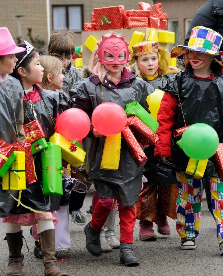 Kinderoptocht Vrijdag 13 februari tussen 13.15 en 14.