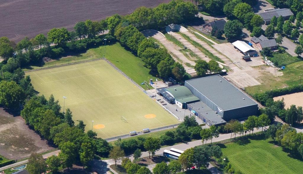 Plattegrond 1= Zaalvoetbal, Sporthal de Meeuwen 2=,