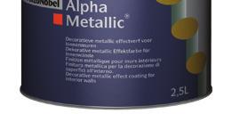 Wit 10 ltr 6,50 3 ALPHA METALLIC Decoratieve,