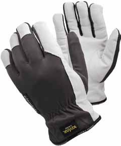 Tegera snijbestendige handschoenen type 215 Tegera snijbestendige handschoen type 215 geitennerfleder met nylon, Kevlar voering,