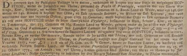 Volgens de rekeningen van het oorgeld der paarden is Marinus Geene te Tholen eigenaar van 4 paarden 1731, 6 paarden 1736-1741 (Tholen. GA inv.nr. 293). Marinus Geene, nr.