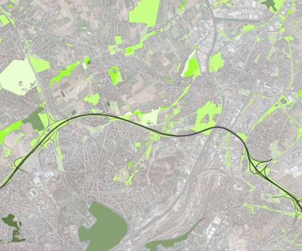 Biologische waardering Figuur 38: zone Vilvoorde -biologische waarderingskaart (Geopunt) De omgeving van het Tangebeekbos