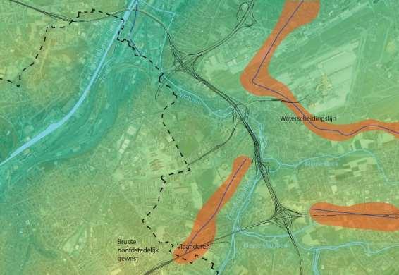 In de omgeving van de R0 in het deelgebied Zaventem wordt het infrastructuurgebonden groen als biologisch waardevol beschouwt.