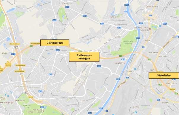 be) Zone Vilvoorde (A12 A12/E19) Figuur 60: