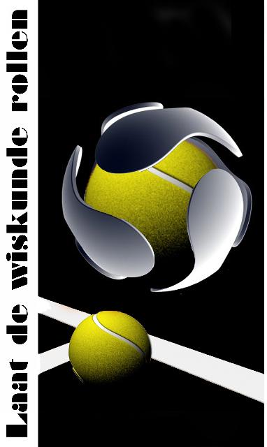 DE TENNISBALNAAD Poster: Alexander Snoeck Sint-Barbaracollege c J.-M.