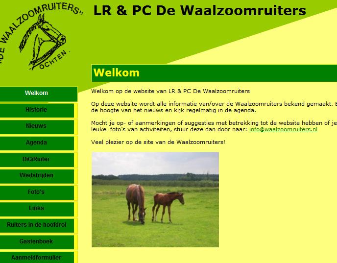 Bij deze wil ik Ans en Bep nogmaals bedanken. Op mijn 15 de verjaardag mocht ik een eigen paard kopen.