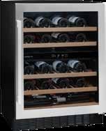 WIJN KLIMAATKASTEN In de meeste gevallen worden wijnklimaatkasten gebruikt om uw wijnen te bewaren op serveertemperatuur. Uw flessen kunt u op elk moment direct openen!