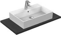 STRADA & STRADA O 01 Wit / Blanc Dubbele wastafel vanity / Lavabo vanity double 1210 x 455