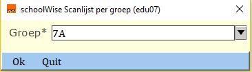 3.7.3 Uitleenoverzicht (nu geleend lijst) Klanten > Overzichten > SchoolWise Overzicht van wat leerlingen nu hebben geleend, per fysieke groep (= groep of combinatiegroep).