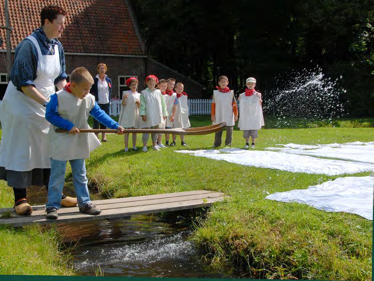 De kinderen hebben genoten, vooral omdat het veel doe-dingen waren!