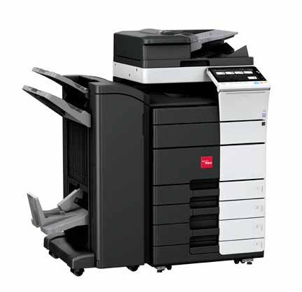 optimaal gebruiksgemak Met de ervaart u nieuwe vorm van productiviteit in uw kantoor. Printen, scannen en kopiëren kunt u doen in hoge kwaliteit zowel in kleur als zwart-wit.