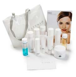 extenso skincare complete sets 0 Extenso Skincare Basis Set Deze set bevat producten die nodig zijn tijdens de opleiding schoonheidsverzorging. De producten voldoen aan alle eisen van het examen.