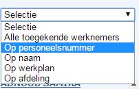 Je kan een werkervaringsklant op volgende manieren selecteren: Het personeelsnummer bestaat uit 8 cijfers & begint met 20.