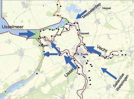 De wateropgaven van de IJssel-Vechtdelta De IJssel-Vechtdelta heet niet voor niets delta. Het is een gevoelige plek in het Nederlandse watersysteem.