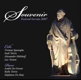 verscheen er ook een cd met composities van Servais die weerklonken tijdens drie Servaisconcerten in 2007. Beide publicaties zijn te koop via de vzw Servais (02 360 14 88, peter@servais-vzw.