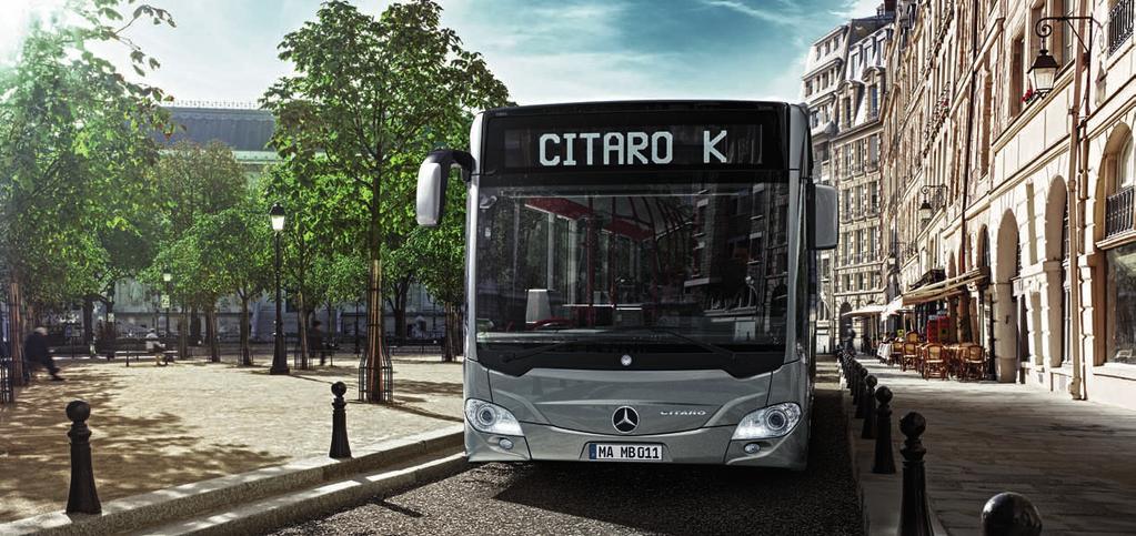 De Citaro K: specialist voor nauwe binnensteden.