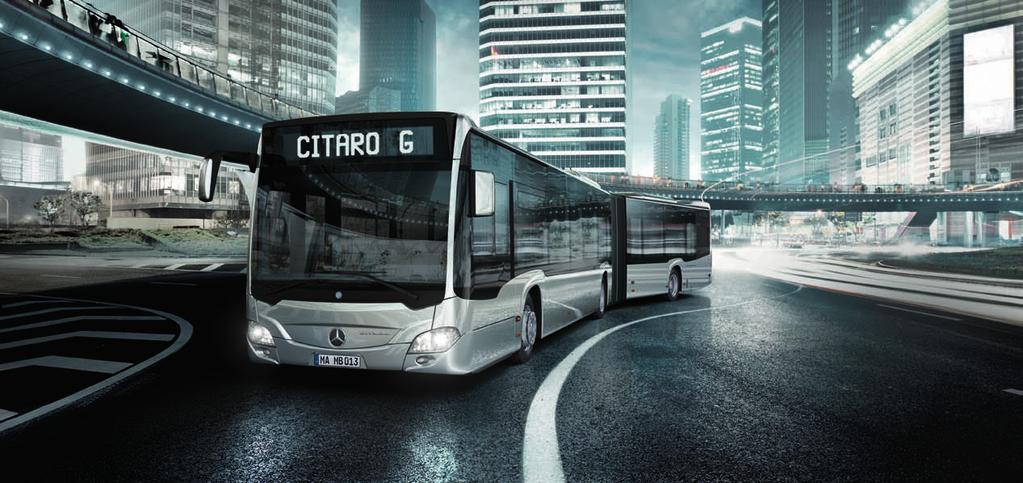 De Citaro G: extra capaciteit in het lijndienstverkeer.