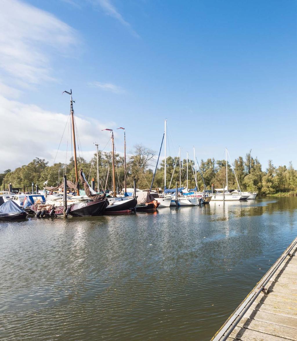 type C zolder Vanuit de jachthaven vaar je met je eigen schip of gehuurde sloep,