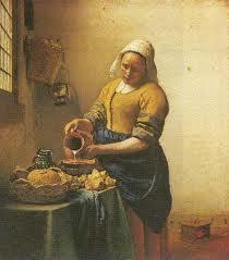 Het melkmeisje is één van Vermeers bekendere