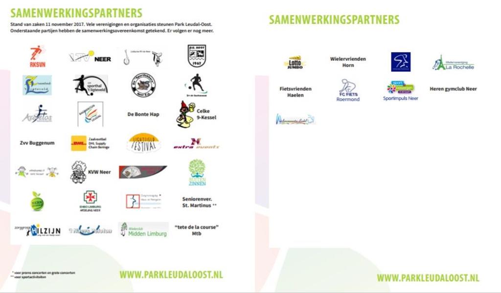 Samenwerkingspartners 37 betrokken