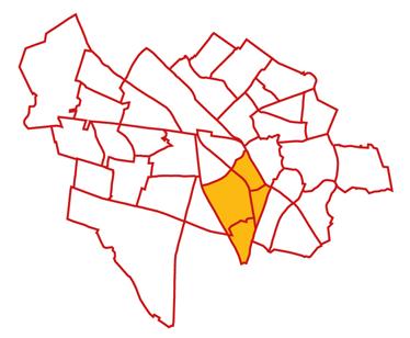Overzichtskaart met buurten Analysekaart