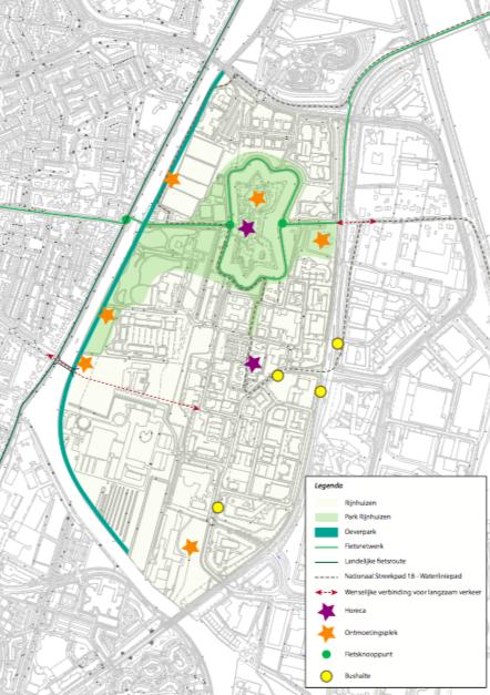 Park Rijnhuizen Met het nieuwe Jaarplan 2018 streven we met de Club Rhijnhuizen en het netwerk van gebiedspartijen naar de vorming van een Park Rijnhuizen.