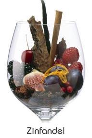 4. Kenmerken Zinfandel Les Futailles Het geur en smaakpatroon van de Zinfandel is zeer uiteenlopend. De meest voorkomende kenmerken zijn het fruit van zwarte bessen, aardbeien en kersen.